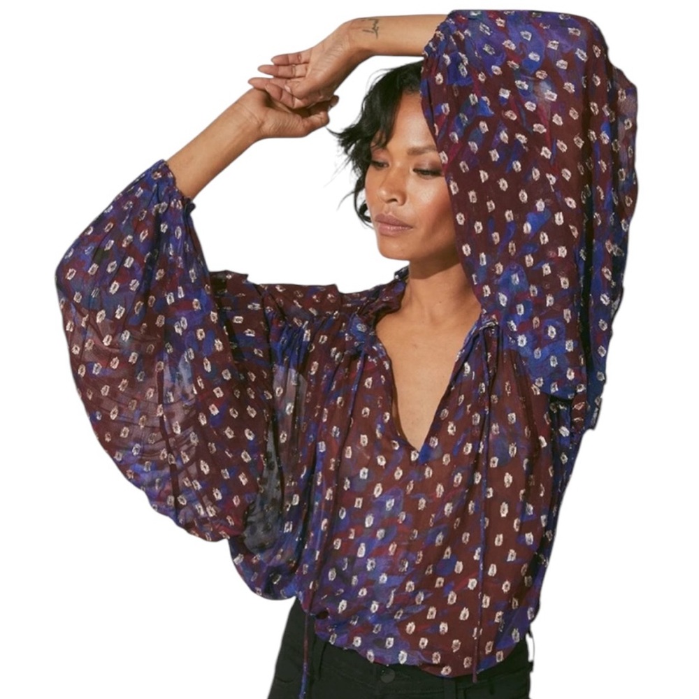 CLEOBELLA ‘Dara’ Top In Confetti Print